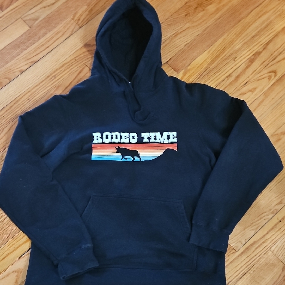 Black Rodeo Time Hoodie